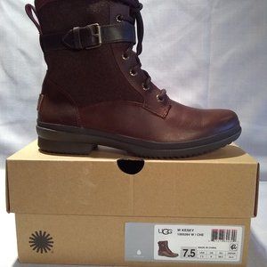 UGG KESEY CHESTNUT SHEEPSKIN LINED BOOT-new